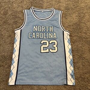 Unbranded North Carolina Tar Heels #23 Basketball Sewn‎ Jersey Men's Sz Small S